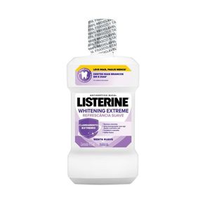 Antisséptico Bucal Listerine Whitening Extreme Sabor Menta Suave 473ml