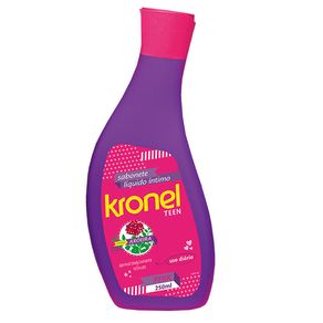 Sabonete Líquido Íntimo Kronel Teen Pink 250ml