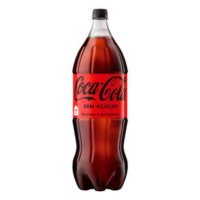 Refrigerante Coca-Cola Sem Açúcar Garrafa Pet 2 Litro