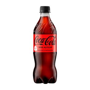 Refrigerante Coca-Cola Sem Açúcar Garrafa Pet 600ml