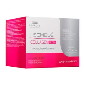Suplemento Alimentar Semblé Collagen Ultra Colágeno 30 Sachês