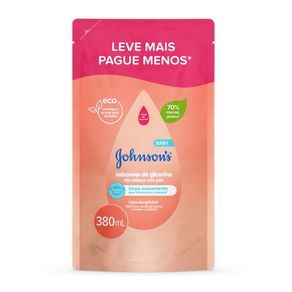 Refil Sabonete Líquido Johnson's Baby da Cabeça aos Pés 380ml