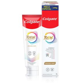 Creme Dental Colgate Total Prevenção Ativa Original Mint 140g