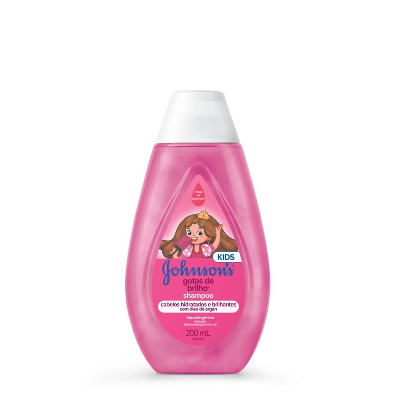 Shampoo Johnson's Baby Gotas de Brilho 200ml