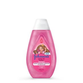 Shampoo Johnson's Baby Gotas de Brilho 200ml