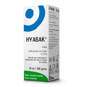 Hyabak Solução Oftálmica 10ml