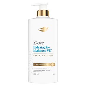 Condicionador Dove Hidratação+ Hialuron-Vit Expert em Danos 600ml