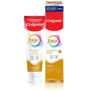 Creme Dental Colgate Total Antitártaro 140g