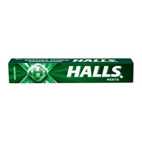 Bala Halls Sabor Menta 28g