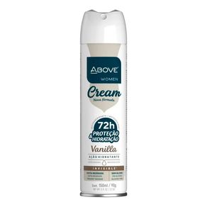 Desodorante Antitranspirante Aerossol Above Women Cream Vanilla 150ml