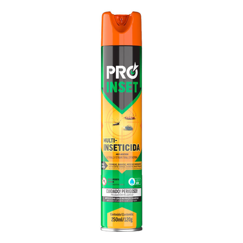 Inseticida Aerossol Pro Inset Multi-Inseticida 250ml