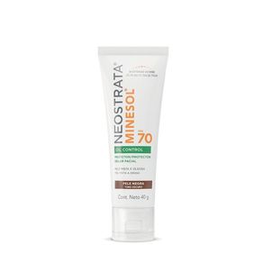 Protetor Solar Facial Neostrata Minesol Oil Control Pele Negra FPS70 40g