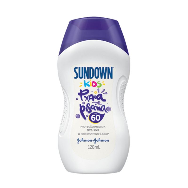Protetor Solar Sundown Praia e Piscina Kids FPS60 120ml