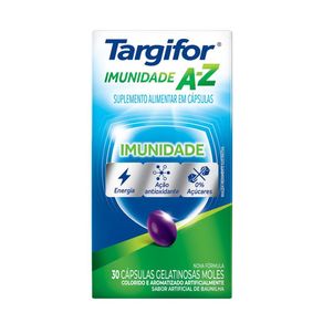 Suplemento Alimentar Targifor Imunidade A-Z 30 Cápsulas Gelatinosas Moles