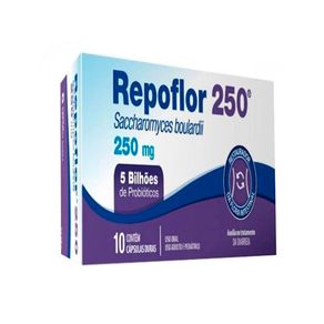 Repoflor 250mg 10 Cápsulas Duras