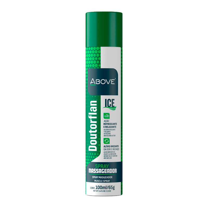 Spray Massageador Aerossol Doutorflan Above Ice 100ml