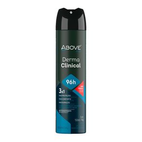 Desodorante Antitranspirante Aerossol Above Men Derma Clinical Essencial 96h 150ml