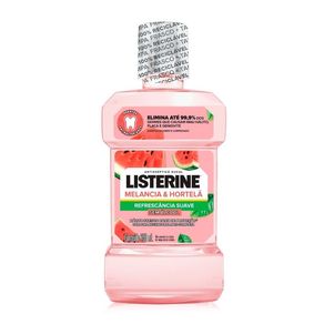 Antisséptico Bucal Listerine Sem Álcool Refrescância Suave Sabor Melancia e Hortelã 250ml