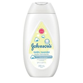 Loção Hidratante Johnson's Baby Recém-Nascido 200ml