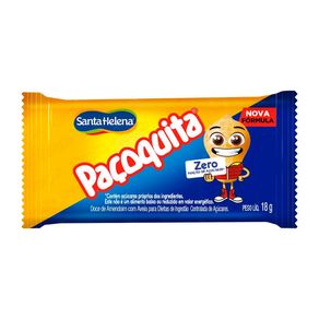 Doce de Amendoim Paçoquita Santa Helena Zero 18g