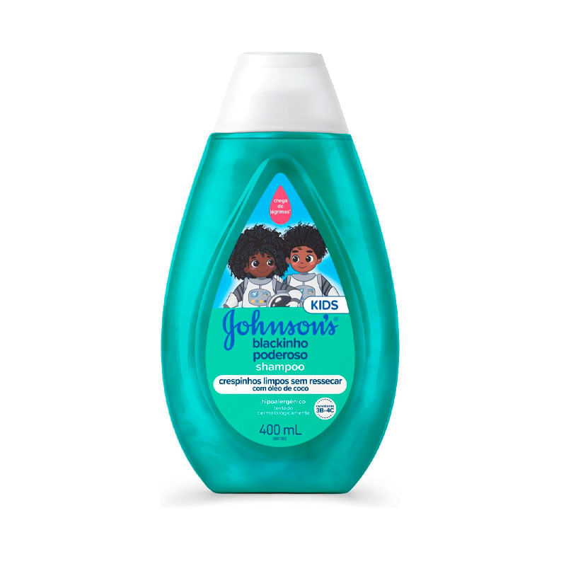 Shampoo Johnson’s Kids Blackinho Poderoso 400ml
