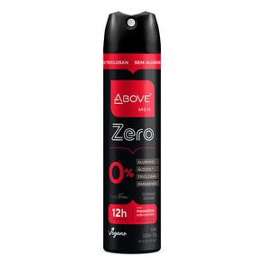 Desodorante Antitranspirante Aerossol Above Men Zero 12h 150ml
