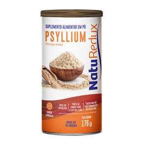 Suplemento Alimentar Naturedux Psyllium Sabor Laranja 176g