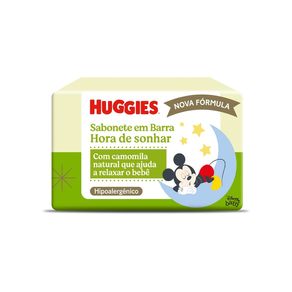 Sabonete em Barra Infantil Huggies Hora de Sonhar 75g