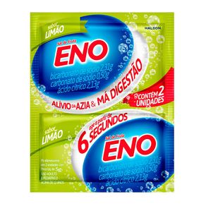 Sal de Fruta Eno Sabor Limão 2 Sachês 5g Cada