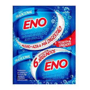 Sal de Fruta Eno Sabor Tradicional 2 Sachês 5g Cada