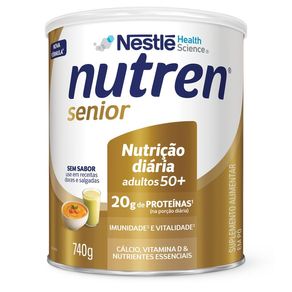 Suplemento Alimentar Nutren Senior Sem Sabor 740g