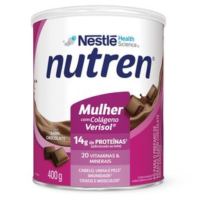 Complemento Alimentar Nutren Mulher Sabor Dark Chocolate 400g
