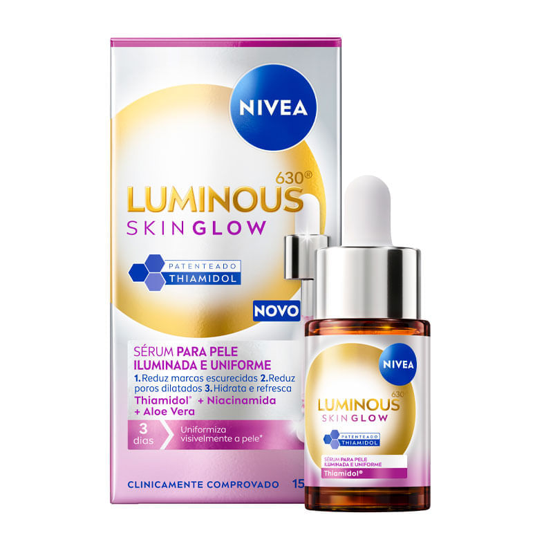 Sérum Facial Nivea Luminous 630 Skin Glow 15ml