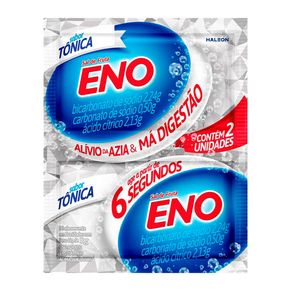 Sal de Fruta Eno Sabor Tônica 2 Sachês 5g Cada