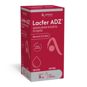 Suplemento Alimentar Lacfer ADZ Suspensão Gotas 9ml + Frasco Gotejador