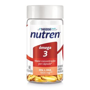 Suplemento Alimentar Nutren Ômega 3 60 Cápsulas