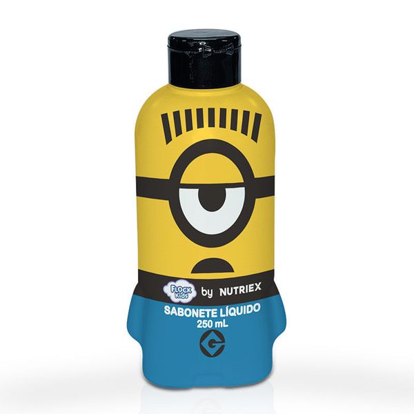 Sabonete Líquido Corporal Flock Kids By Nutriex Minions 250ml