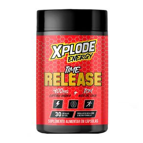 Suplemento Alimentar Xplode Energy Time Release 30 Cápsulas Softgel