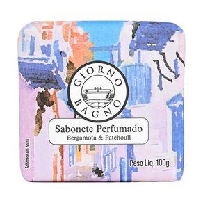 Sabonete em Barra Perfumado Giorno Bagno Bergamota & Patchouli 100g