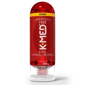 Gel Lubrificante Íntimo K-Med Hot 200g