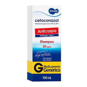 Shampoo Anticaspa Cetoconazol 20mg/ml EMS 100ml