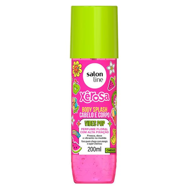 Body Splash Salon Line Xêrosa Cabelo e Corpo Vibes Pop 200ml
