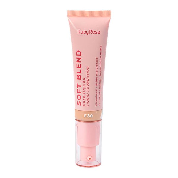 Base Líquida Ruby Rose Soft Blend Cor F30 30g