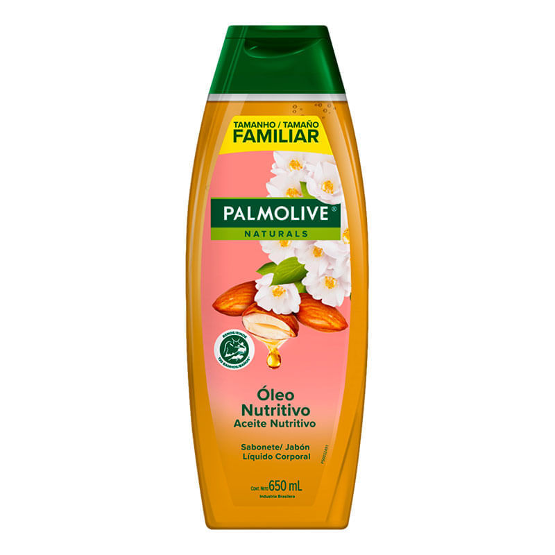Sabonete Líquido para o Corpo Palmolive Naturals Camélia e Óleo de Amendoas 650ml