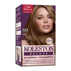 Coloração Koleston Deluxe Sem Amônia Cor Louro Escuro 60