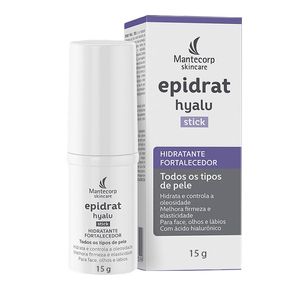 Hidratante Fortalecedor Facial Epidrat Hyalu Stick 15g