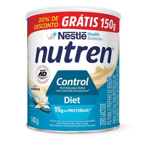 Complemento Alimentar Nutren Control Baunilha 20% de Desconto 740g