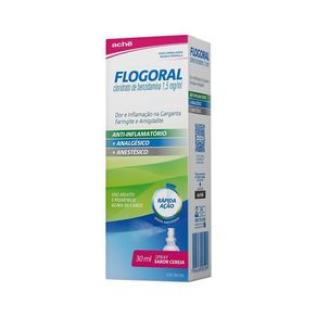 Flogoral Spray Sabor Cereja 30ml