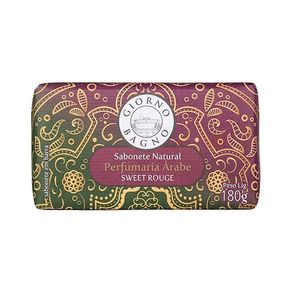 Sabonete Natural em Barra Giorno Bagno Sweet Rouge 180g