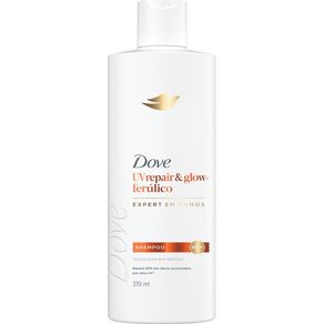 Shampoo Dove UVrepair & Glow+ Ferúlico Expert em Danos 370ml